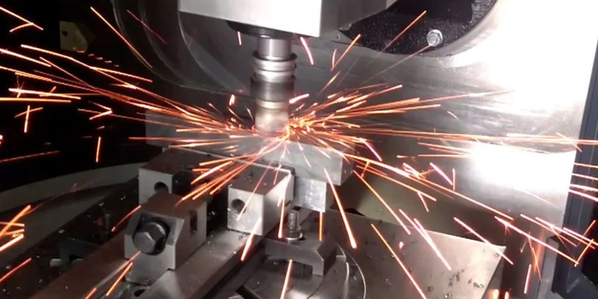 Stahl bearbeiten mit CNC Maschine